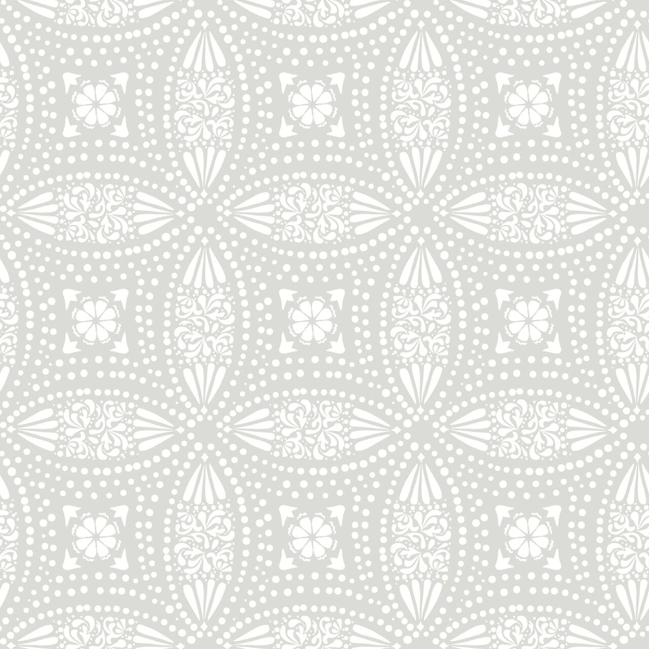 RoomMates Overlapping Medallions Peel & Stick Wallpaper